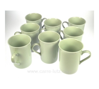 CL10030133  coffret de 8 mugs blanc 14,10 €