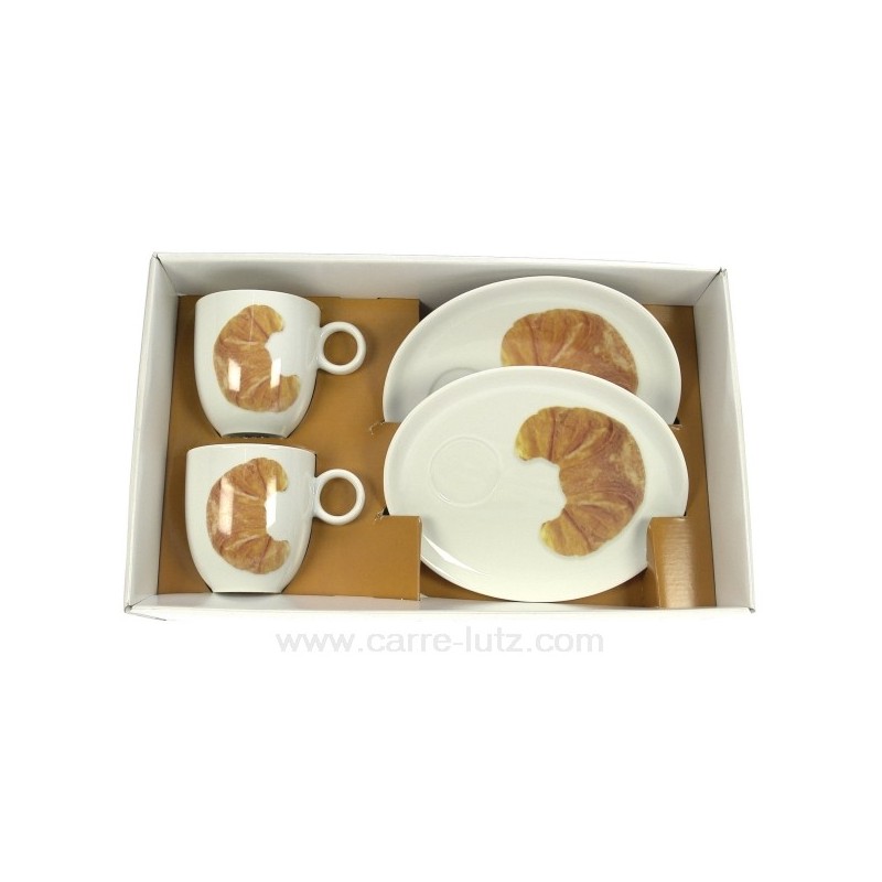 Coffret 2 mugs + soucoupe