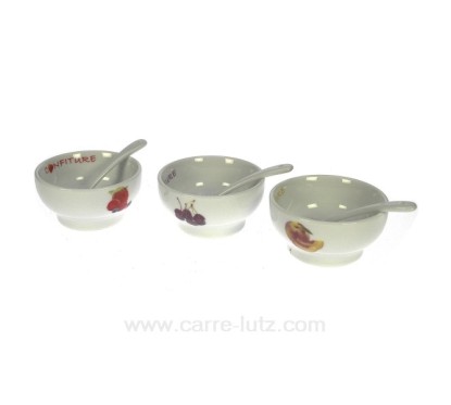 CL10030164  Coffret 3 coupelles confiture 15,10 €