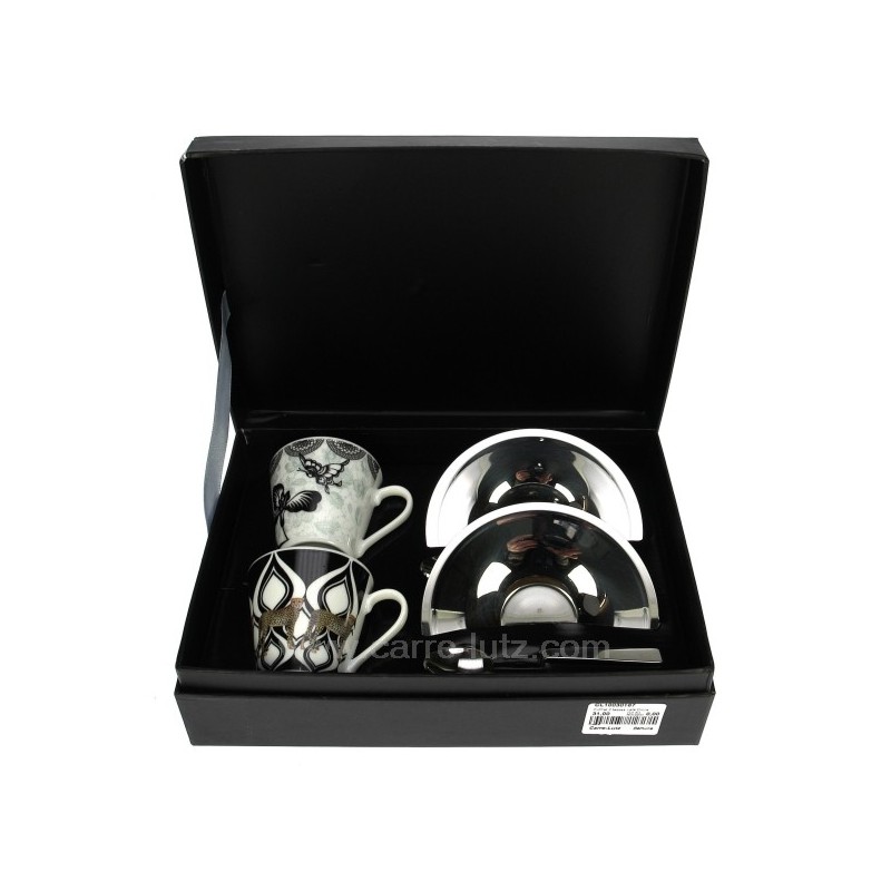 Coffret 2 tasses cafe Dolce