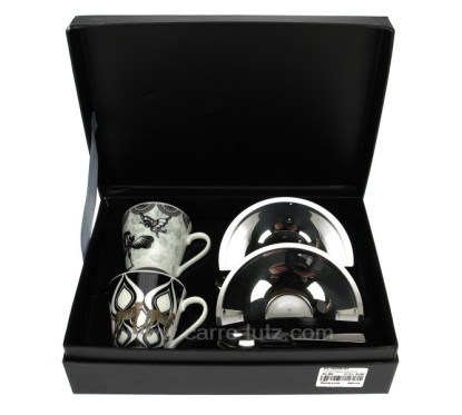 Coffret 2 tasses cafe Dolce