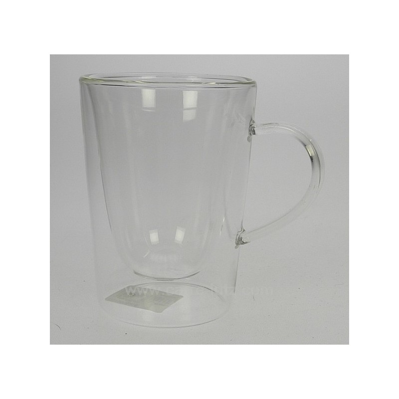 Mug par 2 en verre