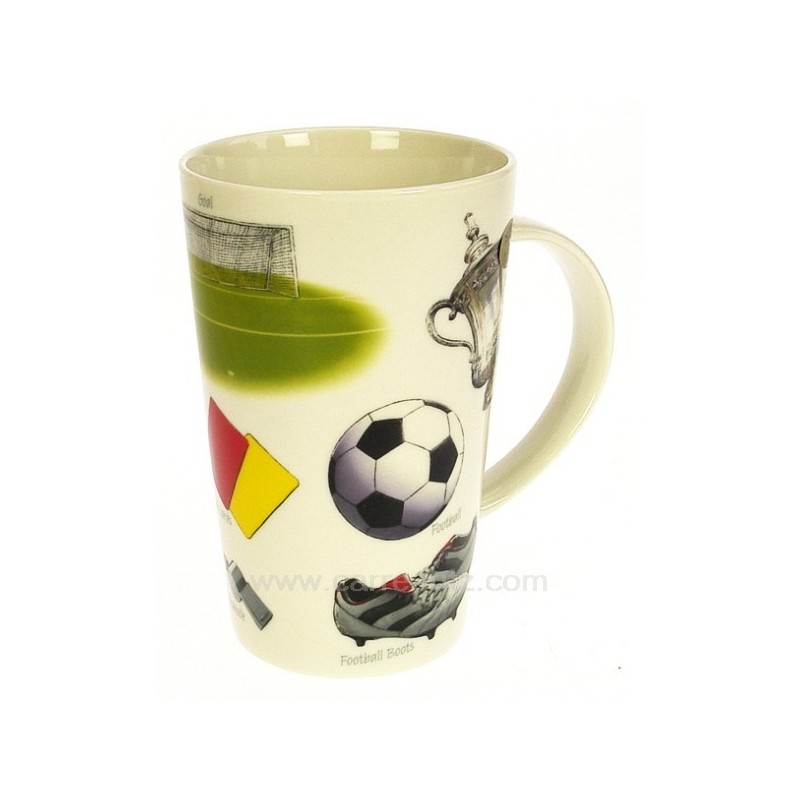 Mug porcelaine football