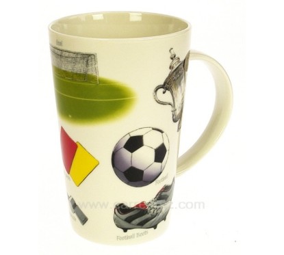 Mug porcelaine football