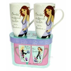 CL10030241 Mugs girls chocoholic par 2 19,60 €
