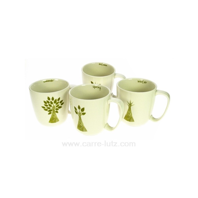 CL10030253  Coffret 4 mugs saisons ecologie 30,90 €