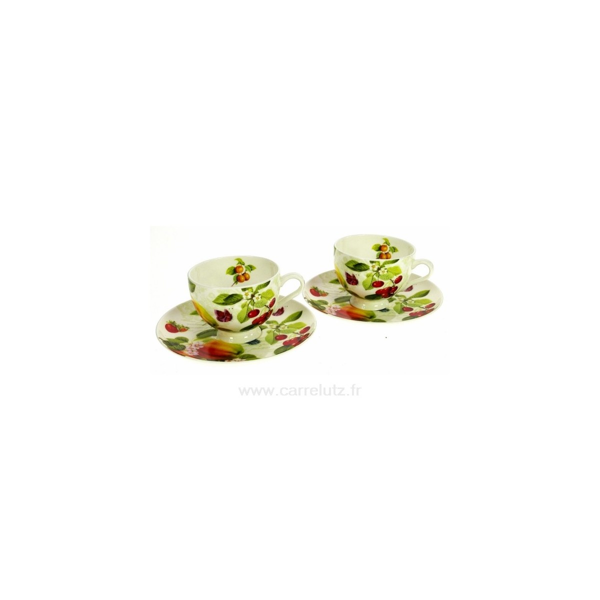 CL10030262 Coffret 2 tasses expresso décor fruit 26,00 € CL10030262 Coffret 2 tasses expresso décor fruit 26,00 €