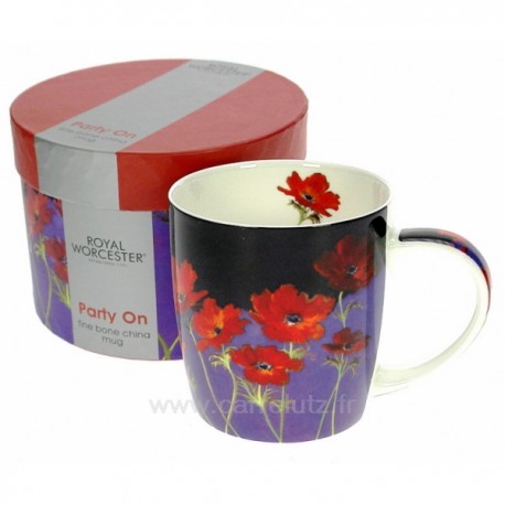 Coffret 1 mug Party on﻿ Royal Worcester﻿, reference CL10030297