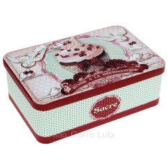 CL10030354  Boite à sucre en métal décoré Orval Créations gourmandise 8,00 €