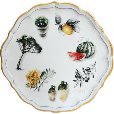 CL10069805  1 plat gateaux provence 56,60 €