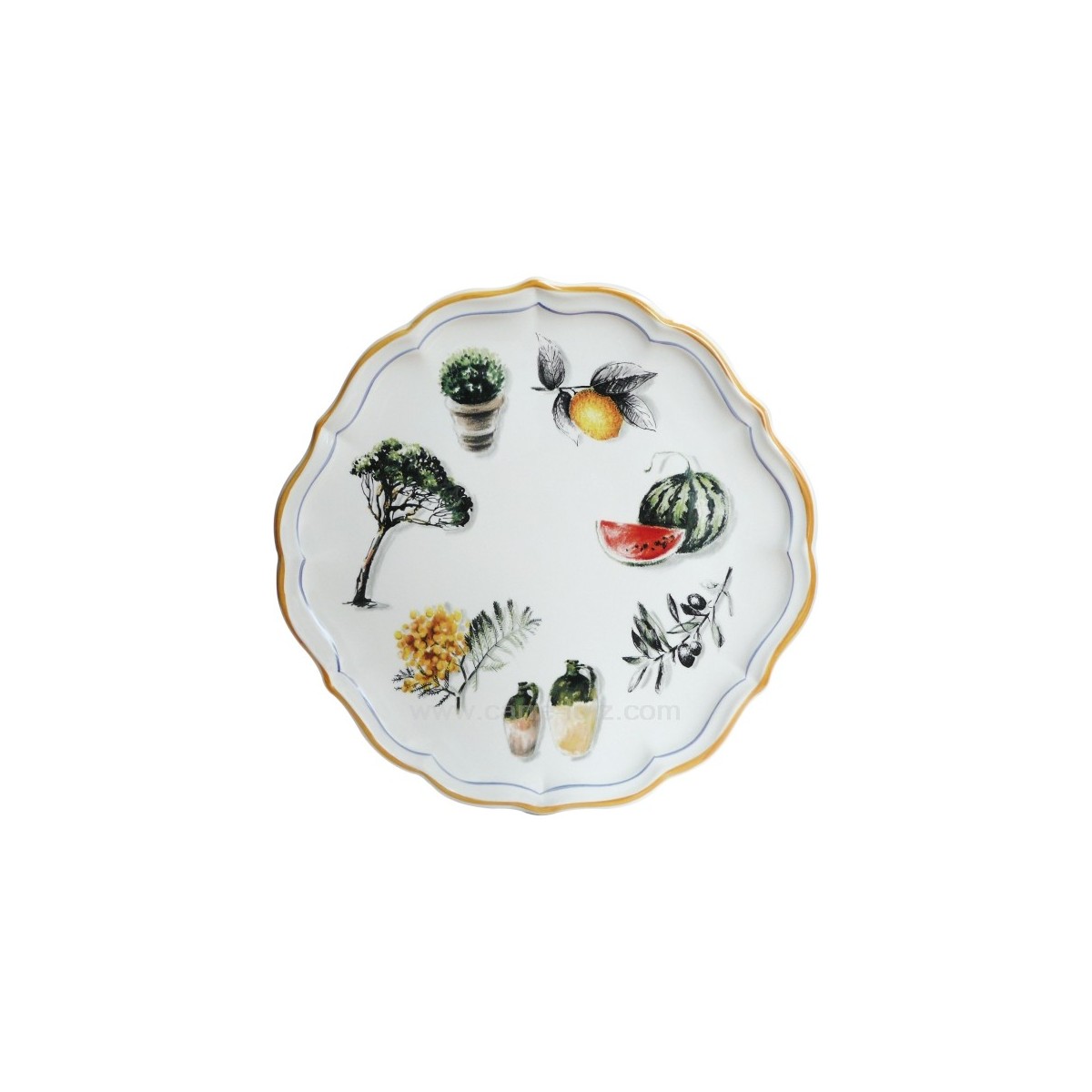 CL10069805  1 plat gateaux provence 56,60 €