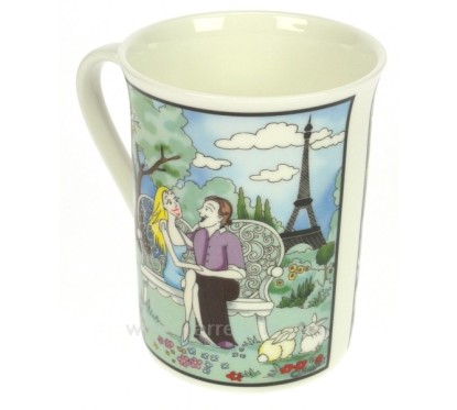 CL10070105  Mug vie Parisienne jardinParis 11,50 €