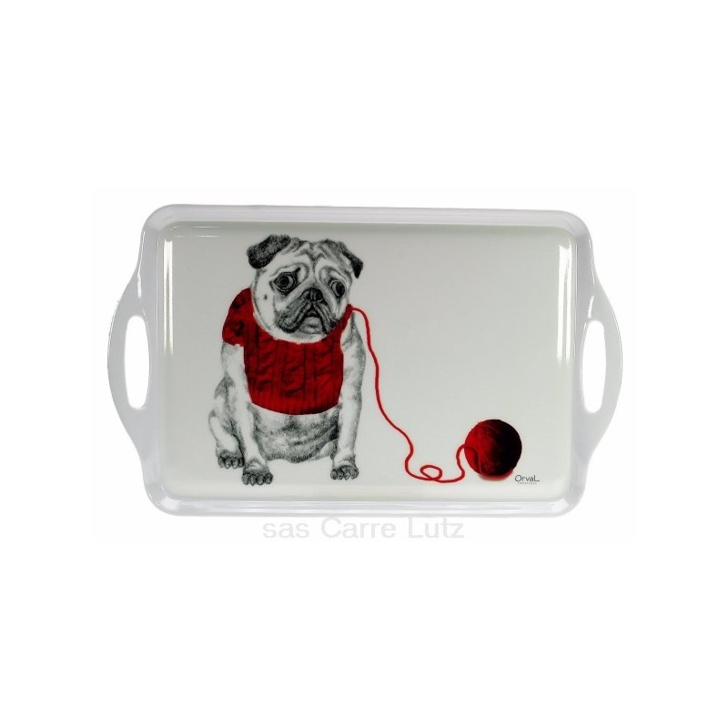 CL11020135  Plateau en mélamine Orval Créations le tricot de Marcel 21,00 €