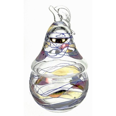 CL12001006  Bonbonniere Cristal de Paris poire Galleria 65,50 €