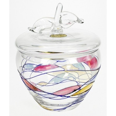 CL12001007  Bonbonniere Cristal de Paris pomme Galleria 60,00 €