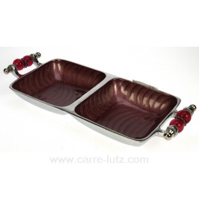 CL13000025  Plat aperitif 2 comp. rose 24,20 €