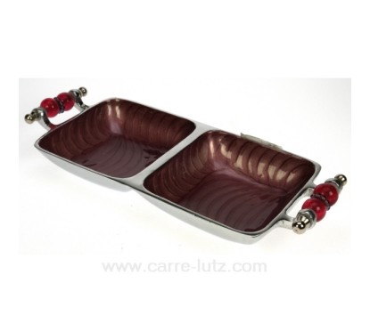 CL13000025  Plat aperitif 2 comp. rose 24,20 €