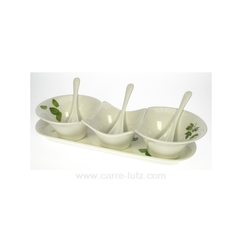 CL13000032  Service aperitif 3 coupelles 26,10 €