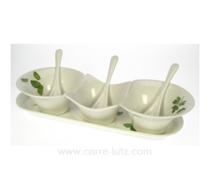 CL13000032  Service aperitif 3 coupelles 26,10 €