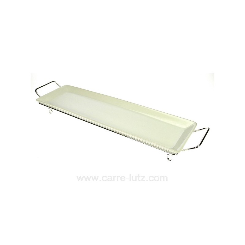 CL13000036  Plat long + support inox 23,40 €