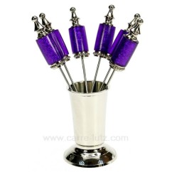 CL13000049  Piques aperitif violet 21,90 €