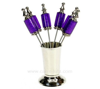 CL13000049  Piques aperitif violet 21,90 €