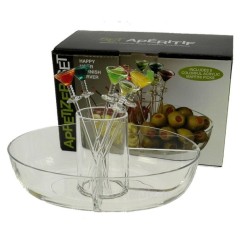 CL13000052  Set apéritif ovale acrylique 20,70 €