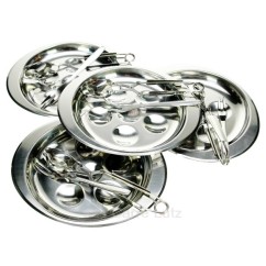 CL13002004  Service 12 pièces à escargot en inox 43,50 €