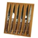 Coffret 6 couteaux virgule