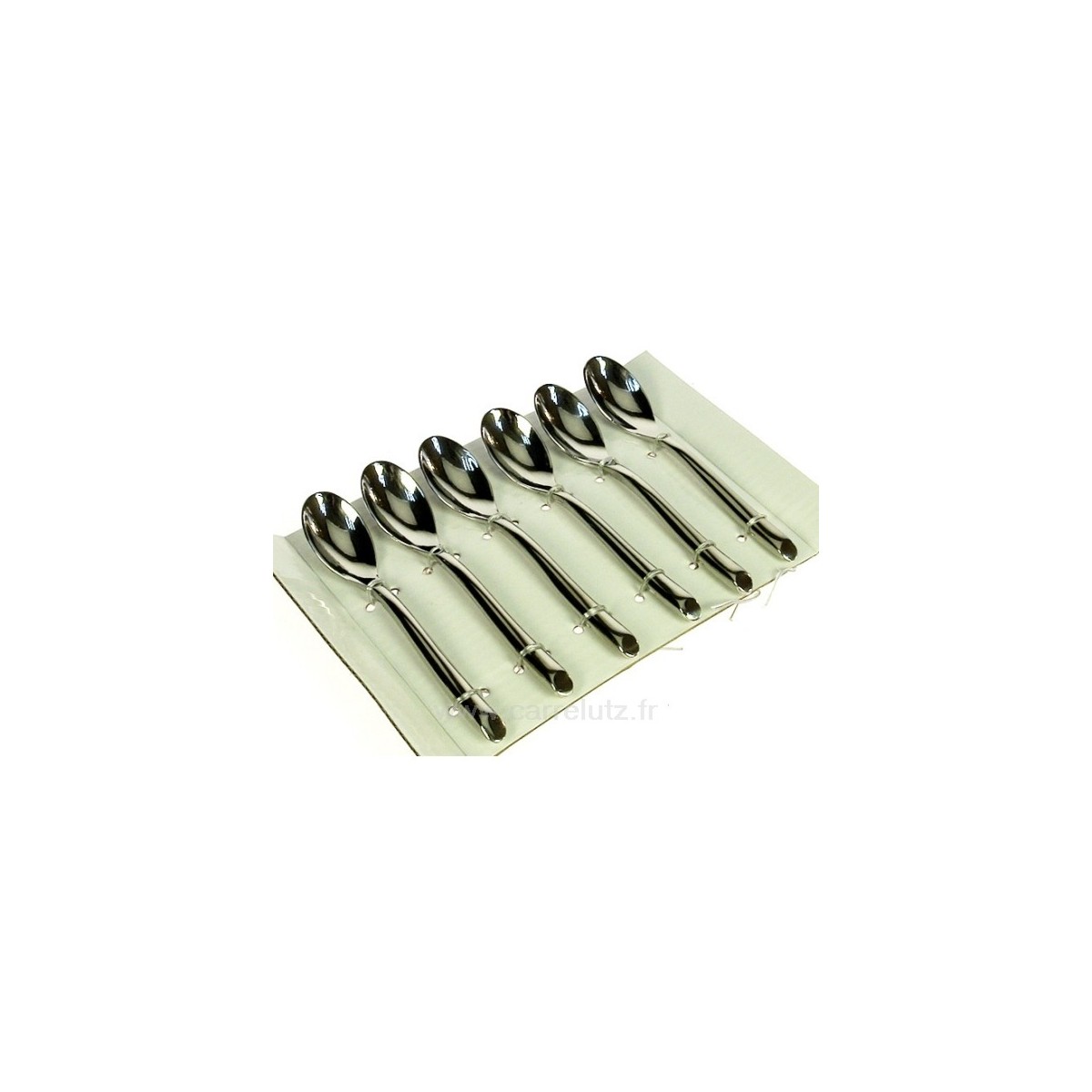 CL14000043  Coffret 6 cuillères à café en inox forgé brillant﻿ 18,60 €
