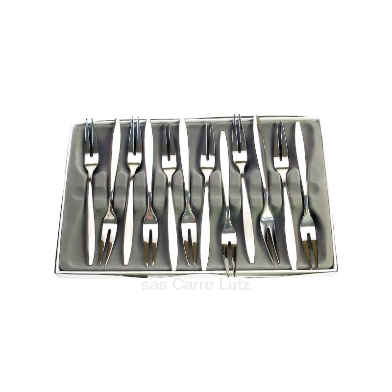 Coffret 12 fourchettes à escargot Améfa Florence