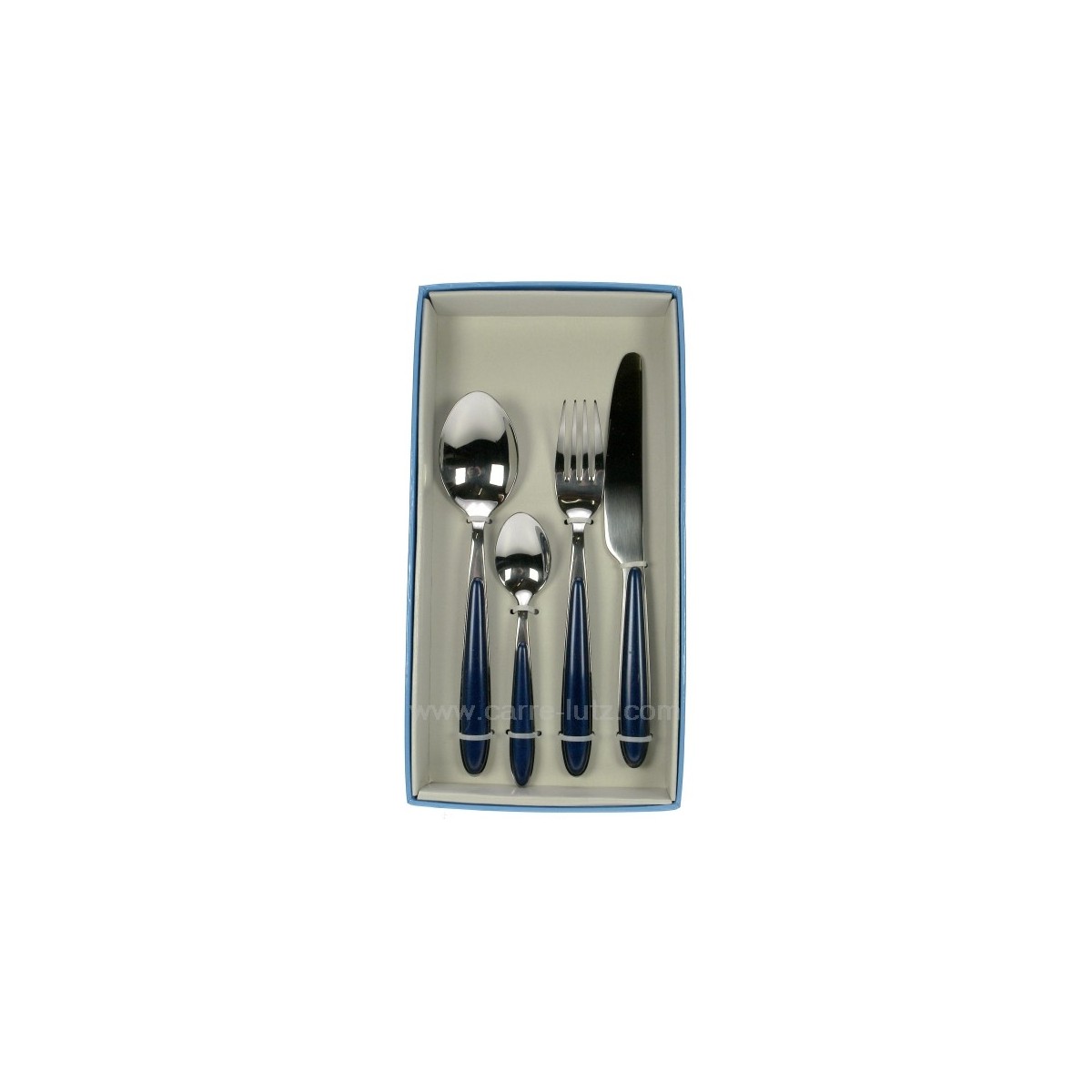 CL14005031  Coffret 24 p. Flint bleu 55,20 €