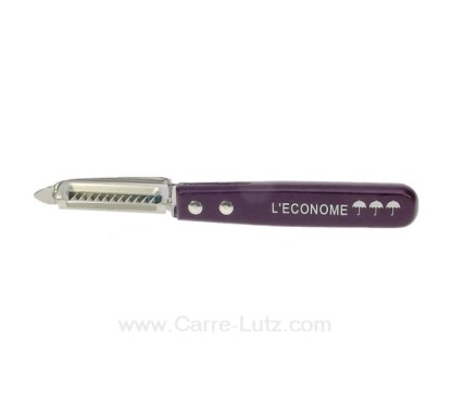 CL14006083  Couteau julienne manche en bois vernis aubergine L'ECONOME 9,80 €