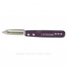Couteau julienne manche en bois vernis aubergine L'ECONOME, reference CL14006083