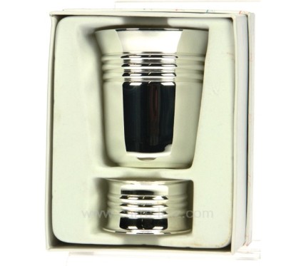 CL14600016  Coffret enfant timbale avec filet en métal argenté 22,90 €