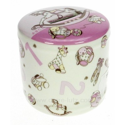 CL14600071  Tirelire porcelaine rose 18,30 €