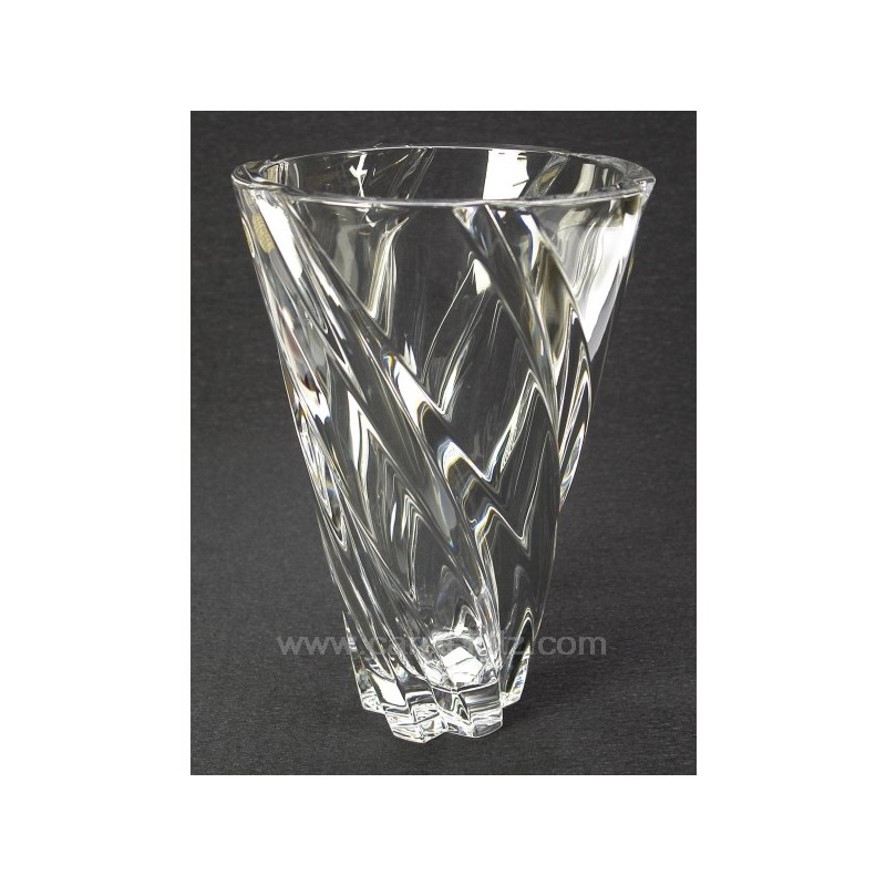 Vase cristal Italien RCR model intrigo