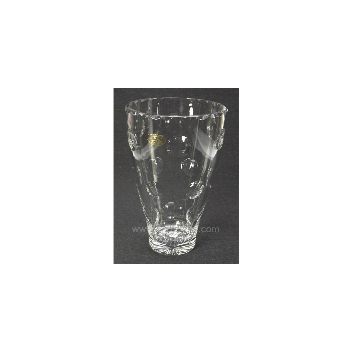 CL18000054  Vase cristal de Paris model bulle hauteur 24,5 cm 66,00 €