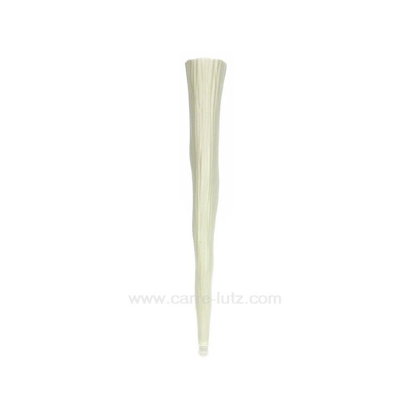 Soliflor 37 cm a accrocher en céramique blanche Mascagni