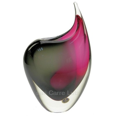 CL18000080  Vase Cristal de Bohème Art cristal noir et rouge 102,10 €