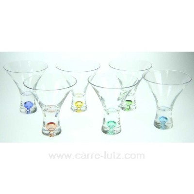 CL20010008  BOITE DE 6 VERRES 38,80 €