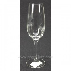 Flute a champagne Luxion par 6 Service de verre CL20010093, reference CL20010093