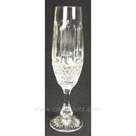 Flute a champagne Paris par 6 Service de verre CL20010118, reference CL20010118