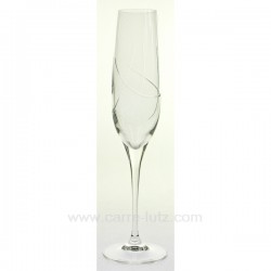 Flute a champagne Siroco par 6 Service de verre CL20010157, reference CL20010157