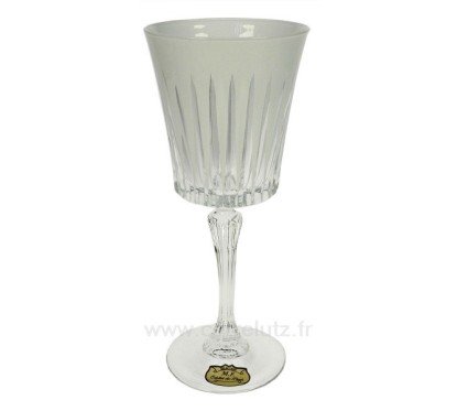 CL20010158  Verre à eau par 6 Cristal de Paris﻿ Timeless blanc﻿ 168,30 €