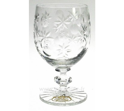 CL20010162  6 Verres à eau cristal taillé Cristal de Paris﻿ model Brest﻿﻿ 69,10 €