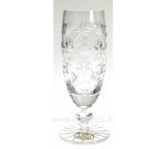 CL20010163  6 Flutes à champagne cristal taillé Cristal de Paris﻿ model Brest﻿ 69,10 €