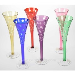 CL20011017  COFFRET 6 FLUTES 287,50 €