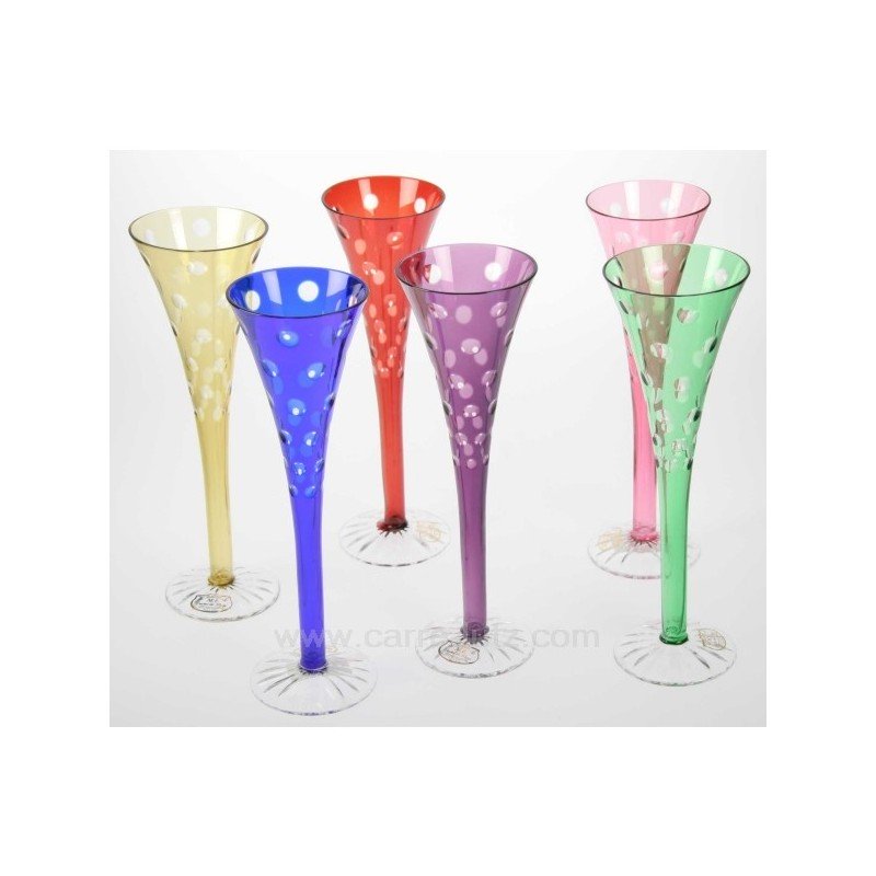 CL20011017  COFFRET 6 FLUTES 287,50 €