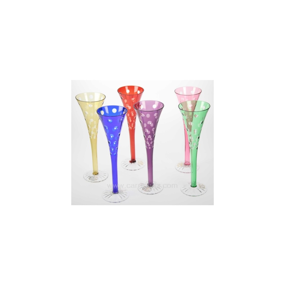 CL20011017  COFFRET 6 FLUTES 287,50 €